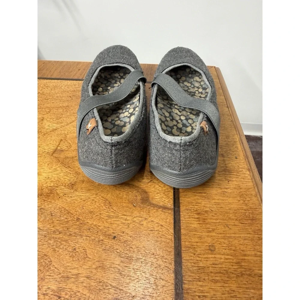 DR. Scholl's Women's 8 Jewel flats, Wool Warm gray Mary Jane Slip On Loafer